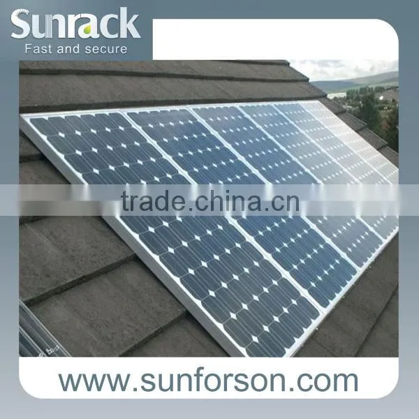 Extruded Solar Aluminum Mounting Rails