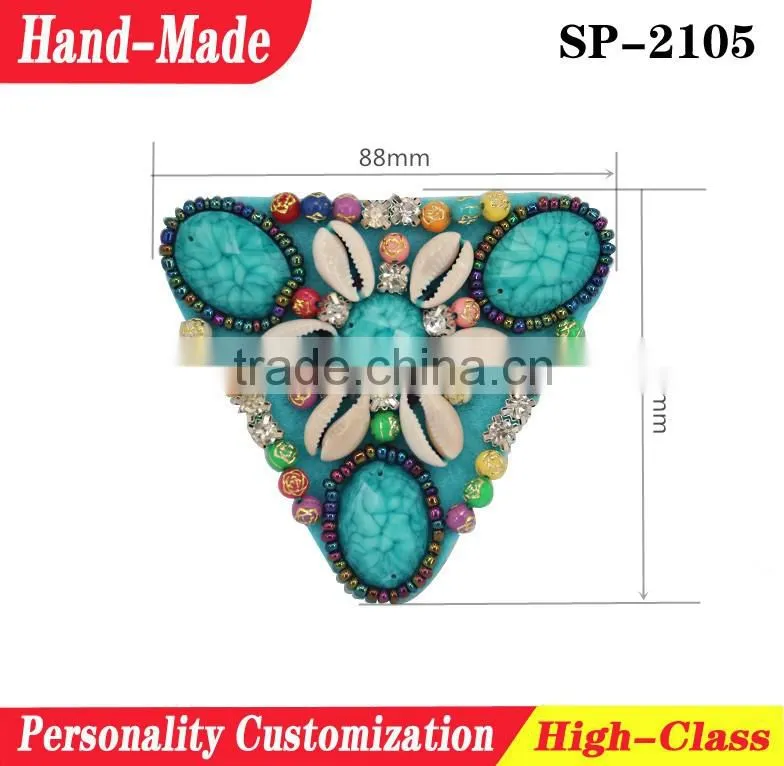 Green wedges shoes and sandals patches accessories