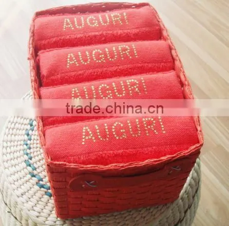 Cotton Facecloth,Bright Colored Wedding Gift Towel