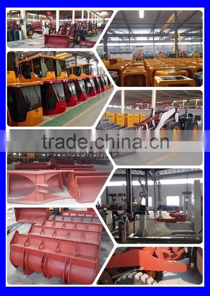 ZL20 high quality 1.5 ton mini wheel loader with lasted price list
