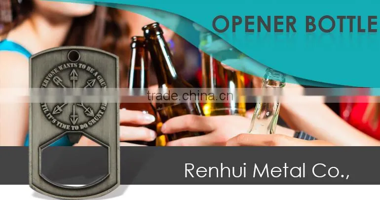 Hot selling custom american football bottle opener