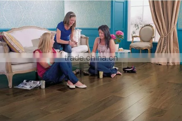 Asian walnut hardwood flooring
