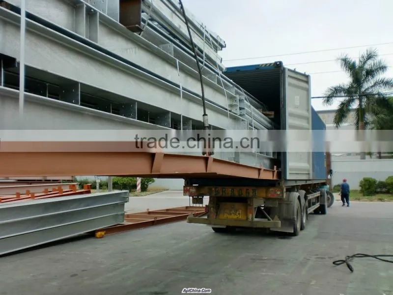 galvanized steel structure building/steel company in china