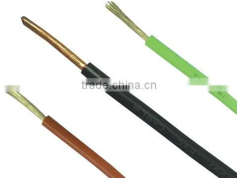 Rated voltage 450/750v and below the high conductivity eco-type wire