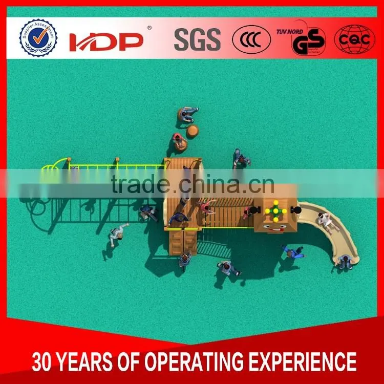 Cheap creative wooden children playground equipment for sale