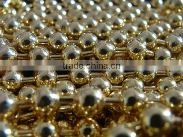 gold black bead chains