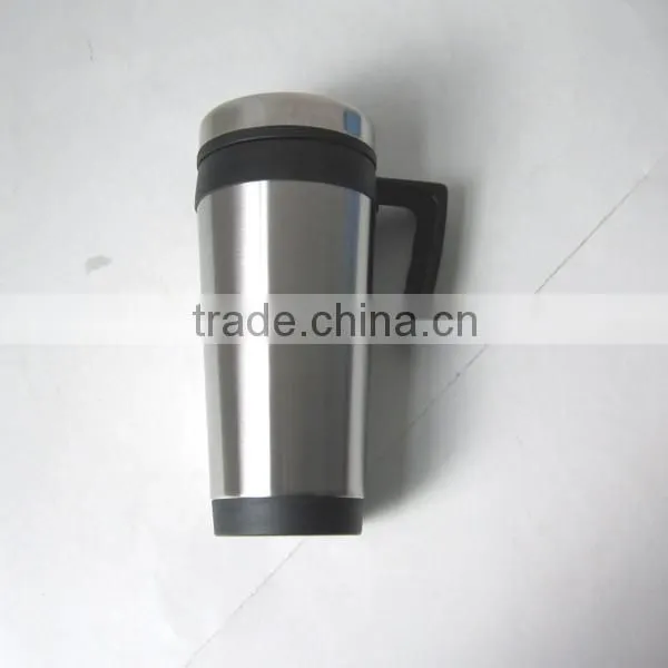 double wall stainless steel plastic tumbler with handle