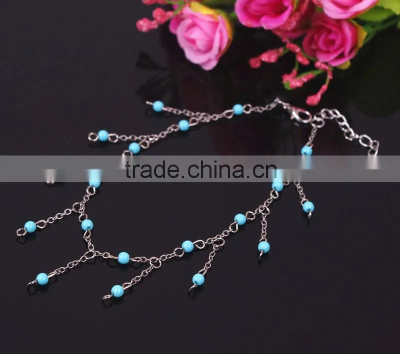FANCY DESIGN A50020 antique silver anklets