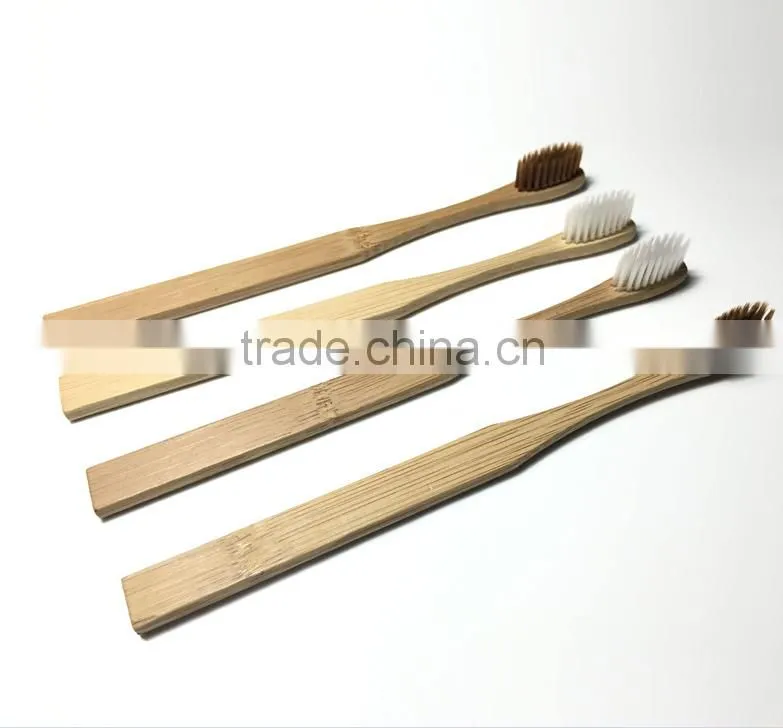 100% biodegradable OEM Adult Bamboo Toothbrush travel case