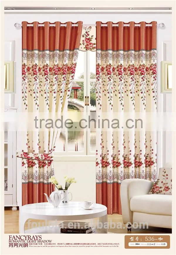 Latest curtain designs fancy window curtain design