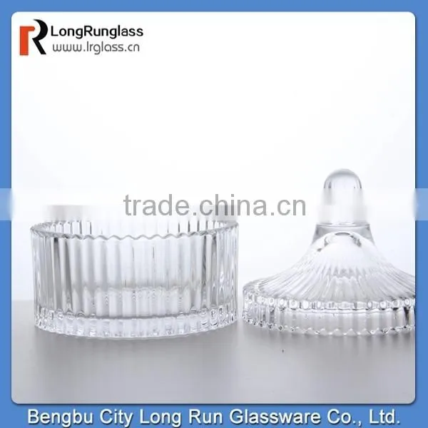 Longrun Personalized cut glass ger shape candy holder