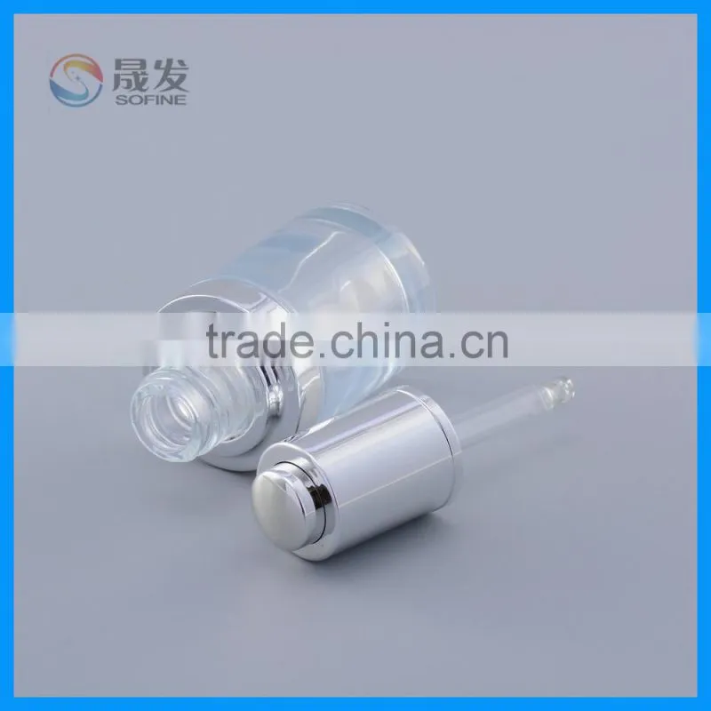 50ml essential oil dropper glass bottle