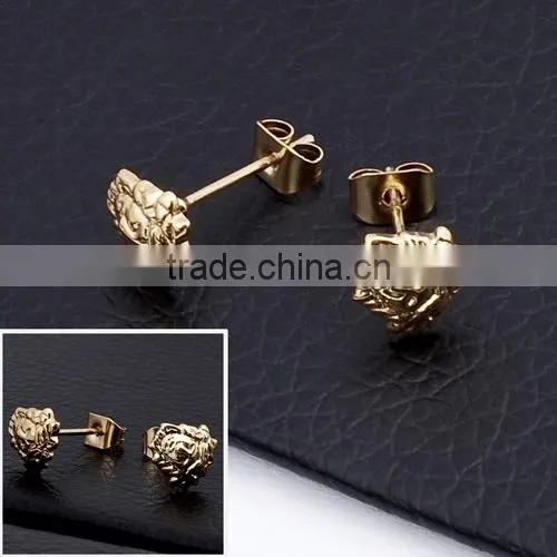 Fashion Stainless Steel Diamond Earrings