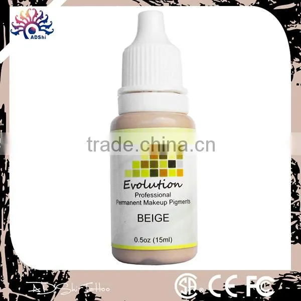 Evolution belge permanent makeup pigment