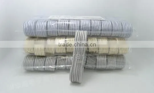 wholesale price new design v8 micro usb cable for android phone charging cable 1.5m fabric braided cable charger
