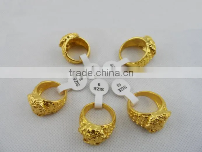 wholesale fashion Medusa new design ladies finger ring