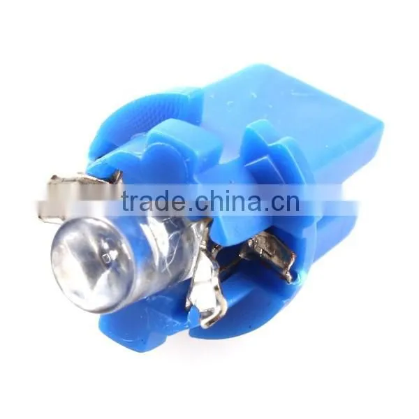 T5 B8.5D Car LED Indicator Light Gauge Speedo Dashboard Side Interior Lamp Bulb Blue