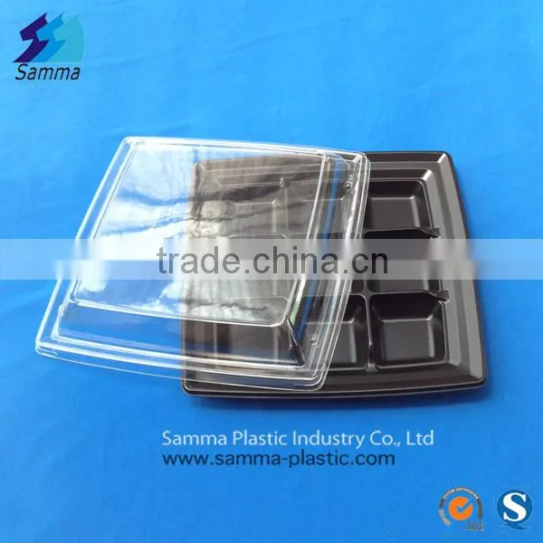 Plastic Disposable Divider Food Tray