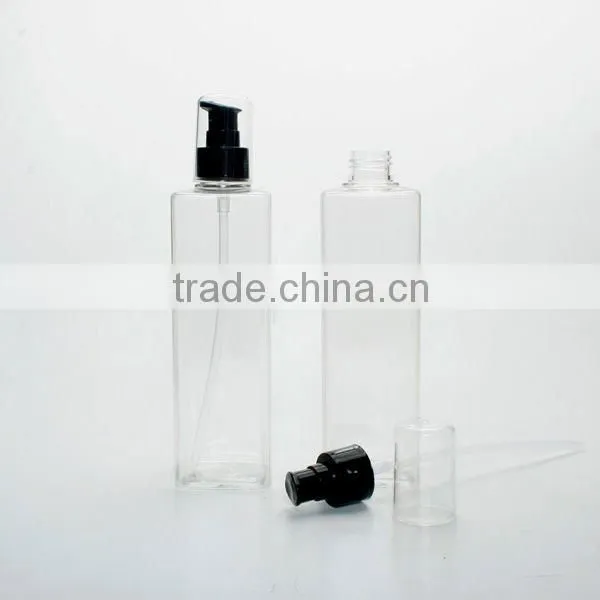 Treatment pump PET 300ml Square Clear