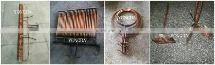 Induction heating knife forging equipment