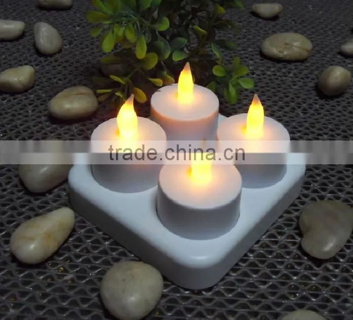 Rechargeable LED Christmas Candle