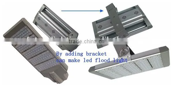 250w Stretching Aluminium led street light Super Bright AC90V-305V