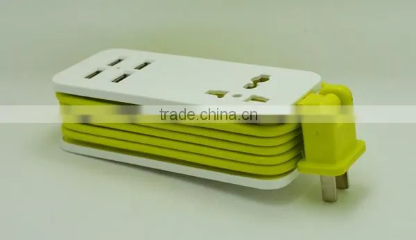 5V 4.2A travel USB extension socket