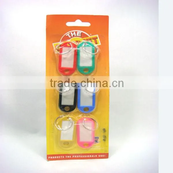 6PCS Key Indicators/Key Chain/ Key Ring