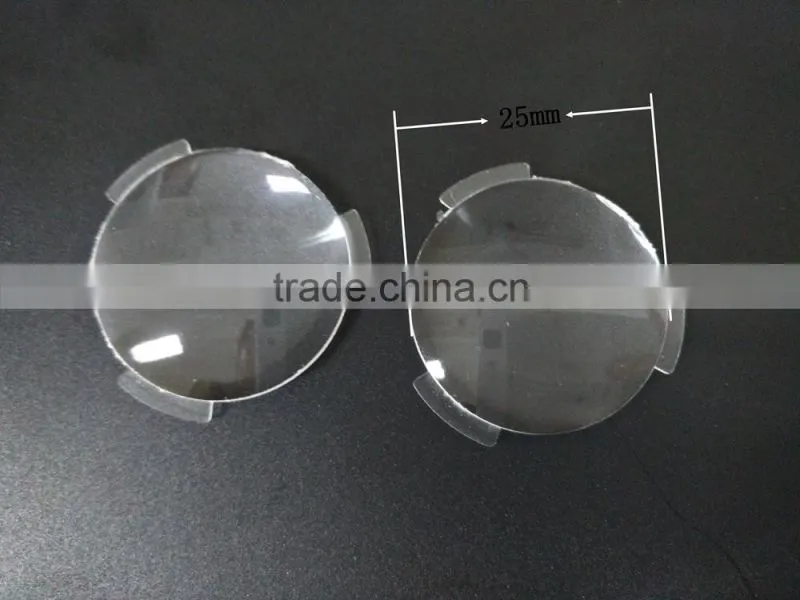 wholesale 25 mm diameter magnifying glass with step google carboard biconvex lenses acrylic lenses