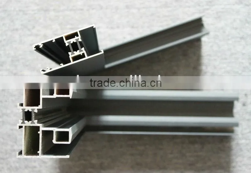 Double glazed aluminum sliding french doors