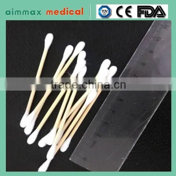 double cotton swab prompt medical treatment for health cosmetic stick
