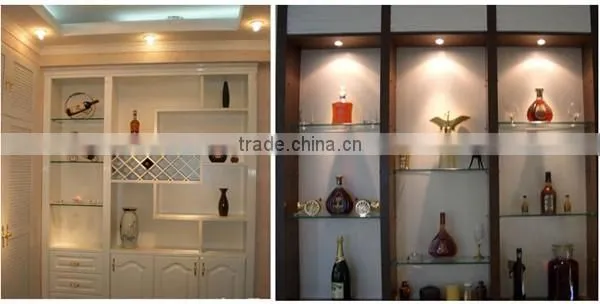 Super Slim 2.5W Cabinet LED Light DC12V Square Shape
