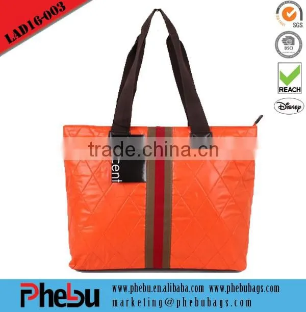 Fashion Washable kraft paper shopping tote bag(KPB16-007)