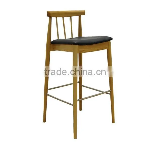 Replica Hans wenger bar stool high chair with footrest