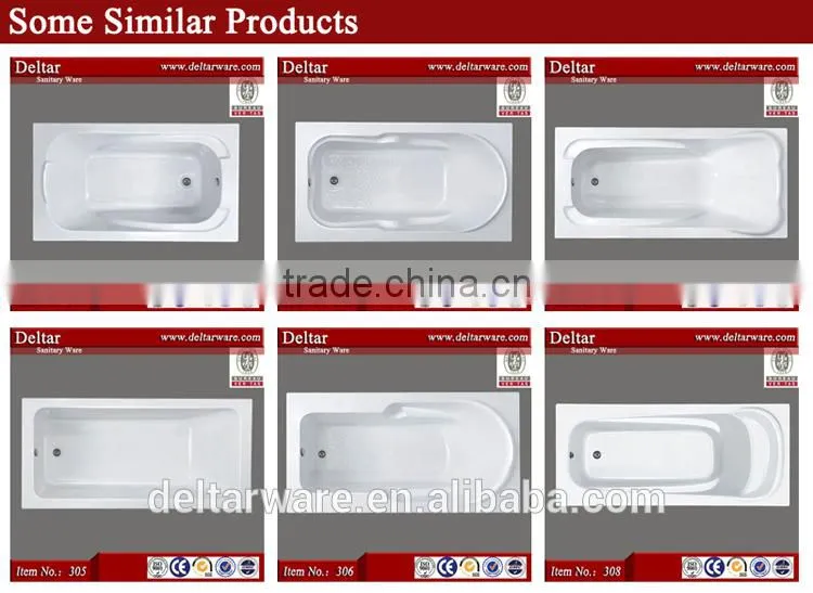 Italian classic design Solid Surface Bathtub with CUPC&CE