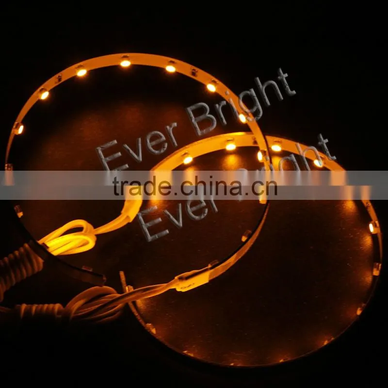 New product Colorful led devil eyes angel light 12V evil eye for 3''inch car projector lens