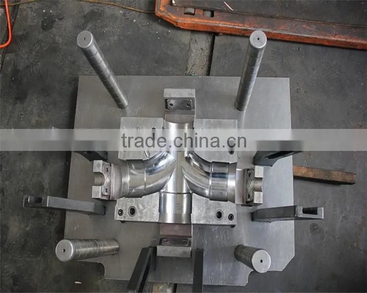 fitting mould PVC equal skew cross fitting mould 1 cavity