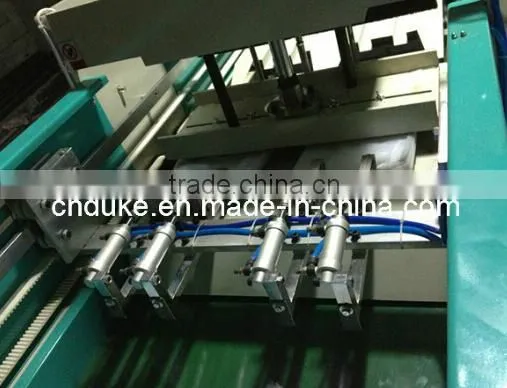 High Speed Gbde-700 Four Line High Speed T-Shirt Bag Making Machine