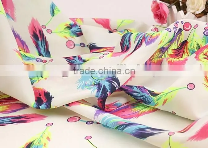 China market wholesale 75d twill chiffon fabric/printed chiffon fabric for dress,garment,hometextile,etc
