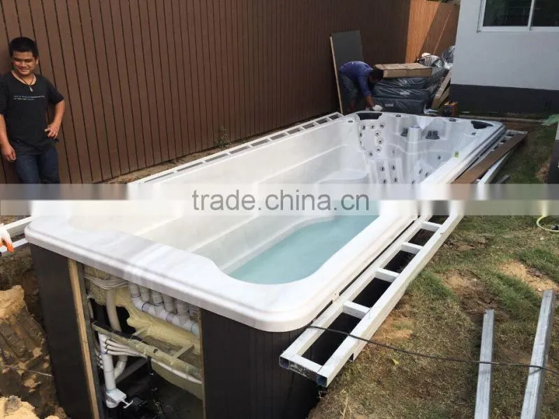 6 M outdoor spa pool sexy masage spa/large outdoor spa pool