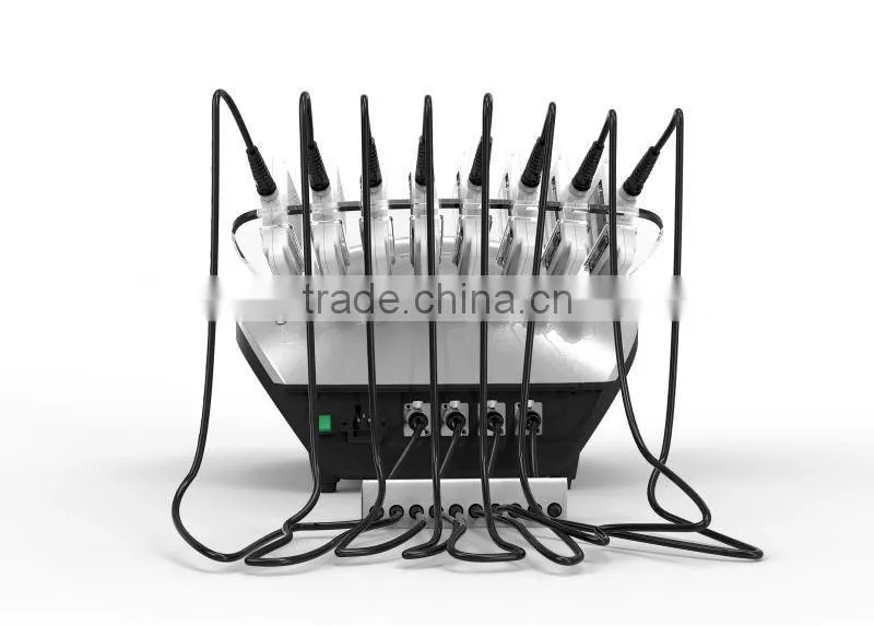 8 big pads and 2 small pads laser treatment lipo fat reducing machine
