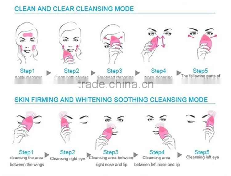 Beauty face cleaning brush beauty equipment suppliers cheap facial brush