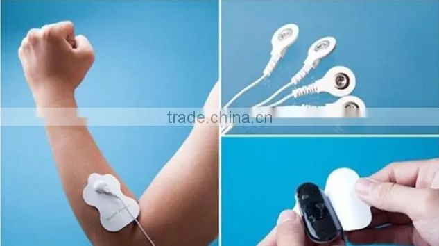 rohs 4 pads digital electronic wave hand acupoint vacuum massage pulse magnetic blood circulation therapy machine