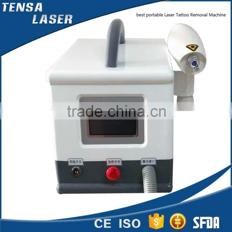 2016 latest selling product portable Q Switch Nd Yag Laser for tattoo removal
