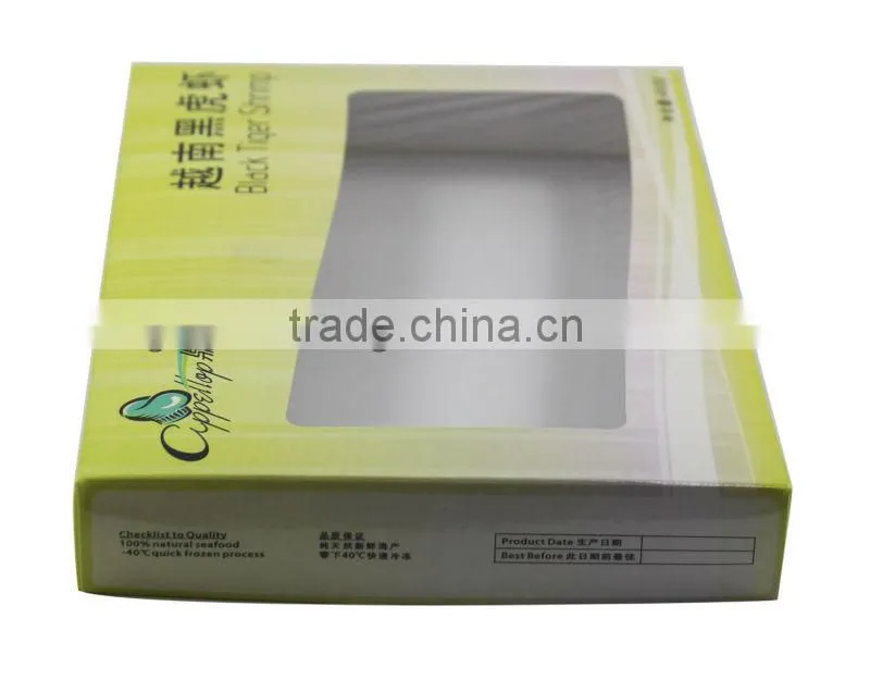 window film paper printed box
