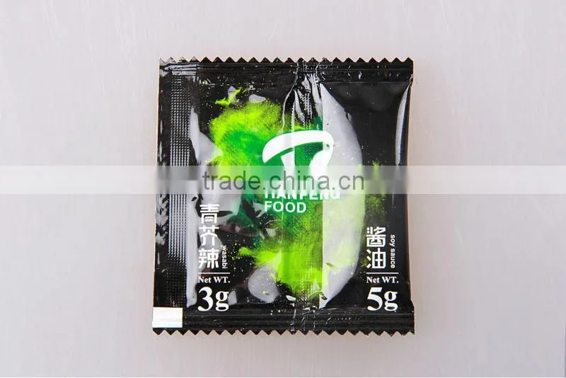 Mini combined pack original taste wasabi paste & soy sauce first class
