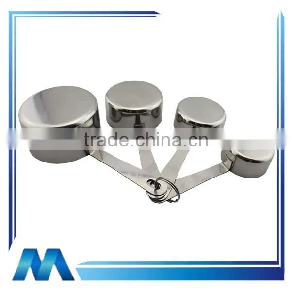4pcs stainless steel tea measuring spoons cup 60/80/125/250ML