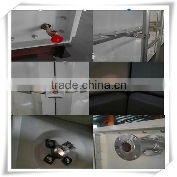 High quality SMC FRP GRP sectional water storage tank with large volumes