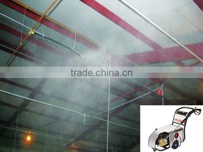 commercial steel structure poultry house/chicken farm/broiler shed