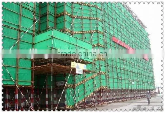 construction scaffolding buirding net with fire retardant